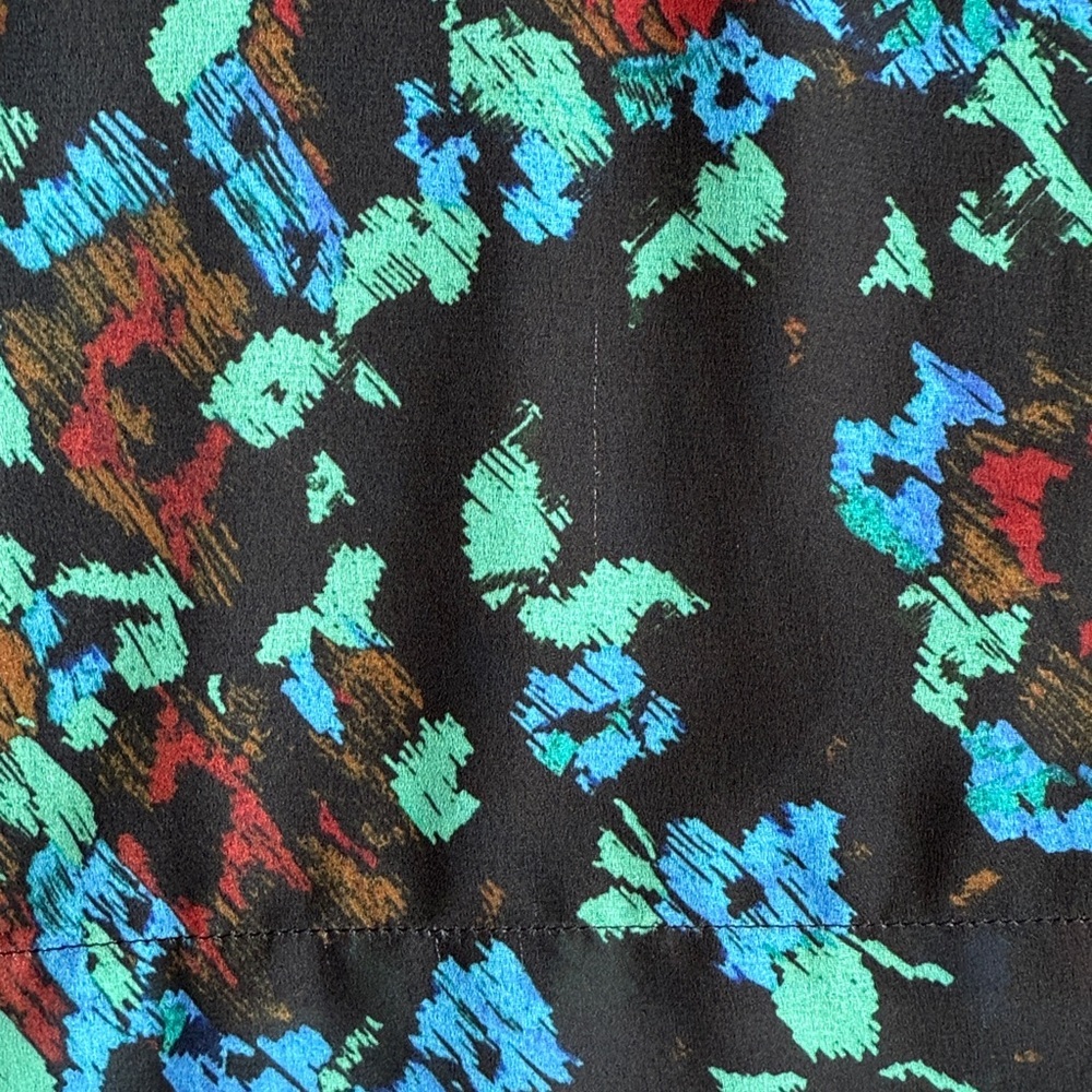 GANNI Flouncy Mini Dress, Meadow Azure Blue - Picture 5 of 10